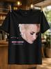 Sarah Connor Close Portrait Soft Side Profile Photo Kiss Always Script Red Logo Text And Intimate Unisex All Tshirt