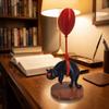 Cartoon 3D Printed Heart Ornament Romantic Black Cat Desktop Decoration  Living Room Tabletop
