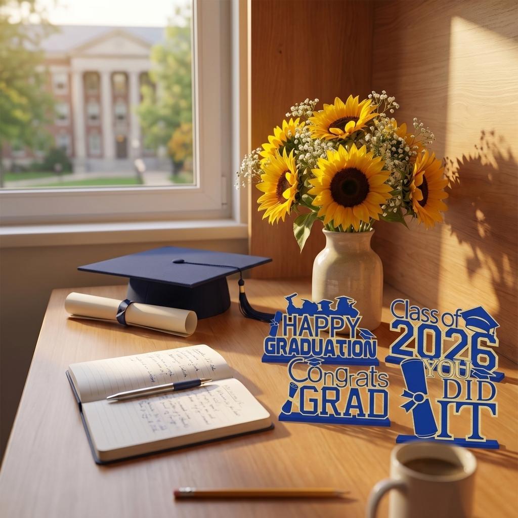 Graduation Wooden Desktop Decoration