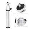 3PCS Aluminium Alloy Silver Stoving Varnish Mini Anti Shake Telescope Tripod