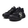 MLB Chunky Runner Ath-Flow Thick Sole Height Increasing Fabric Nylon Low Top Casual Running Shoes Unisex Sneakers Black White 3ARNATF4N-50BKS