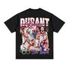 Kevin Durant Men Clothing Tee Shirt Homme New in Top Short Sleeve Round Neck Printing Pullover Retro Vintage T-shirt