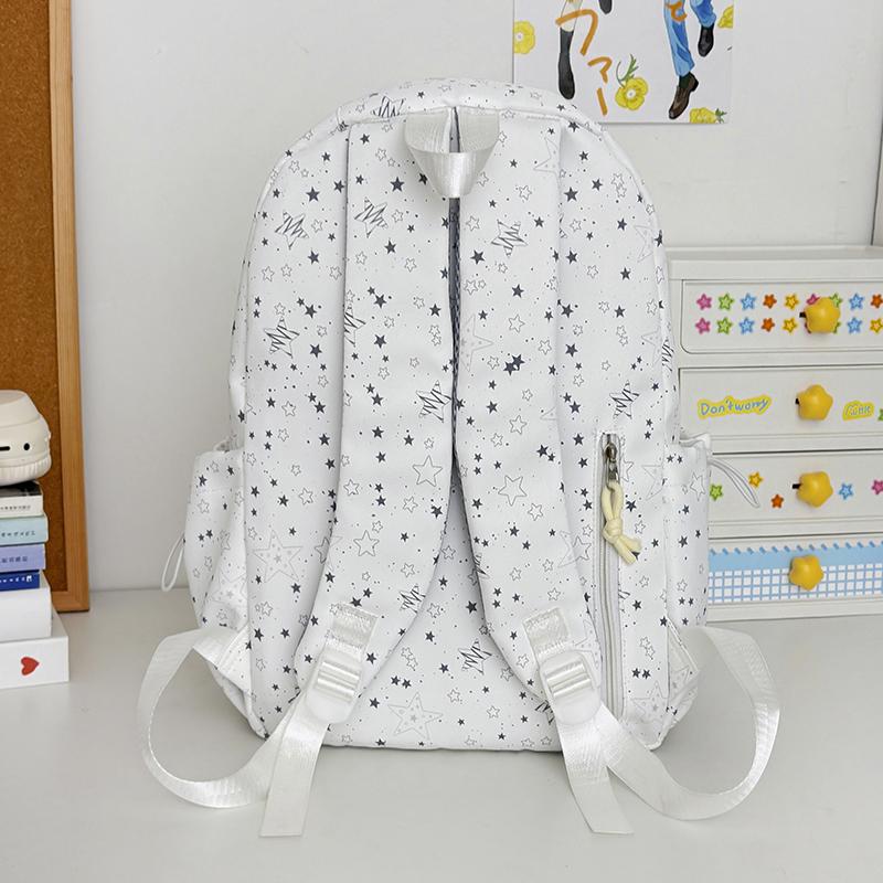 Student Schoolbag Female Star Printed Backpack