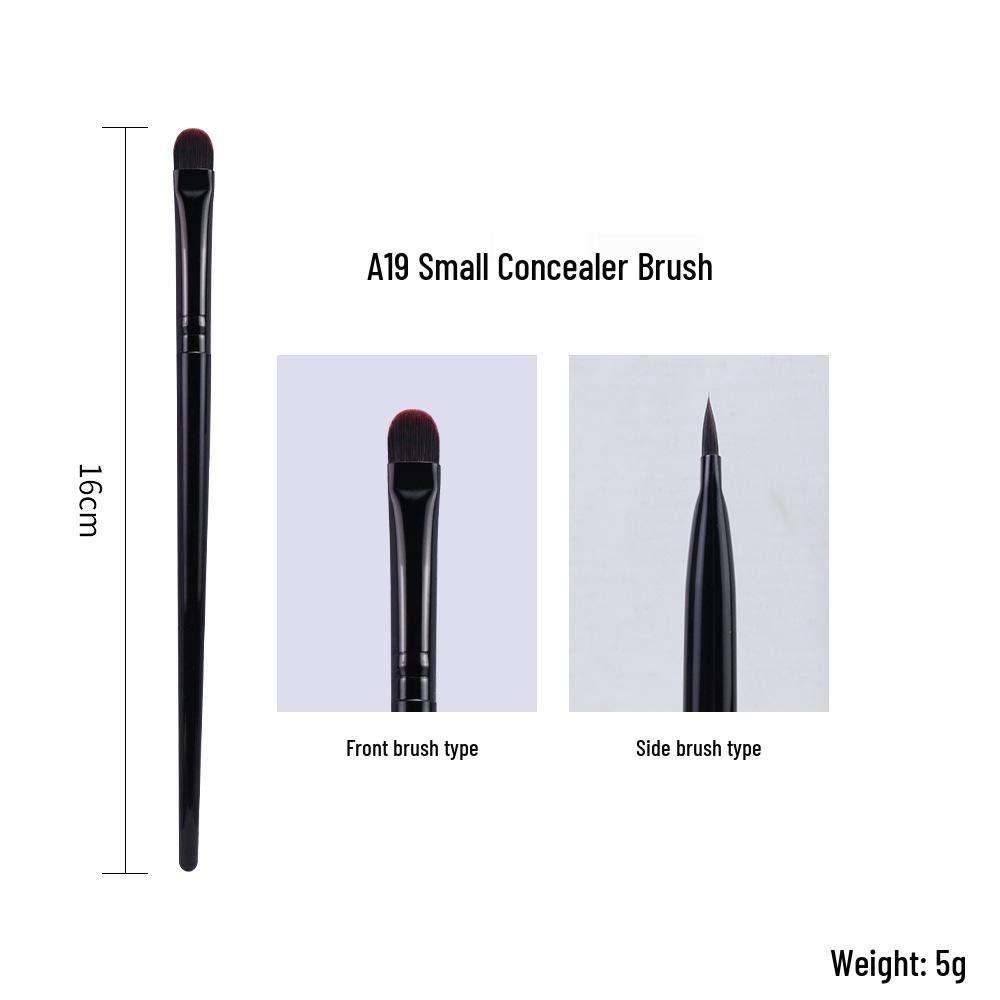 Ziye Série Starlight: Sada černých štětců na make-up Soft-Hair - Přizpůsobitelná, Skladem