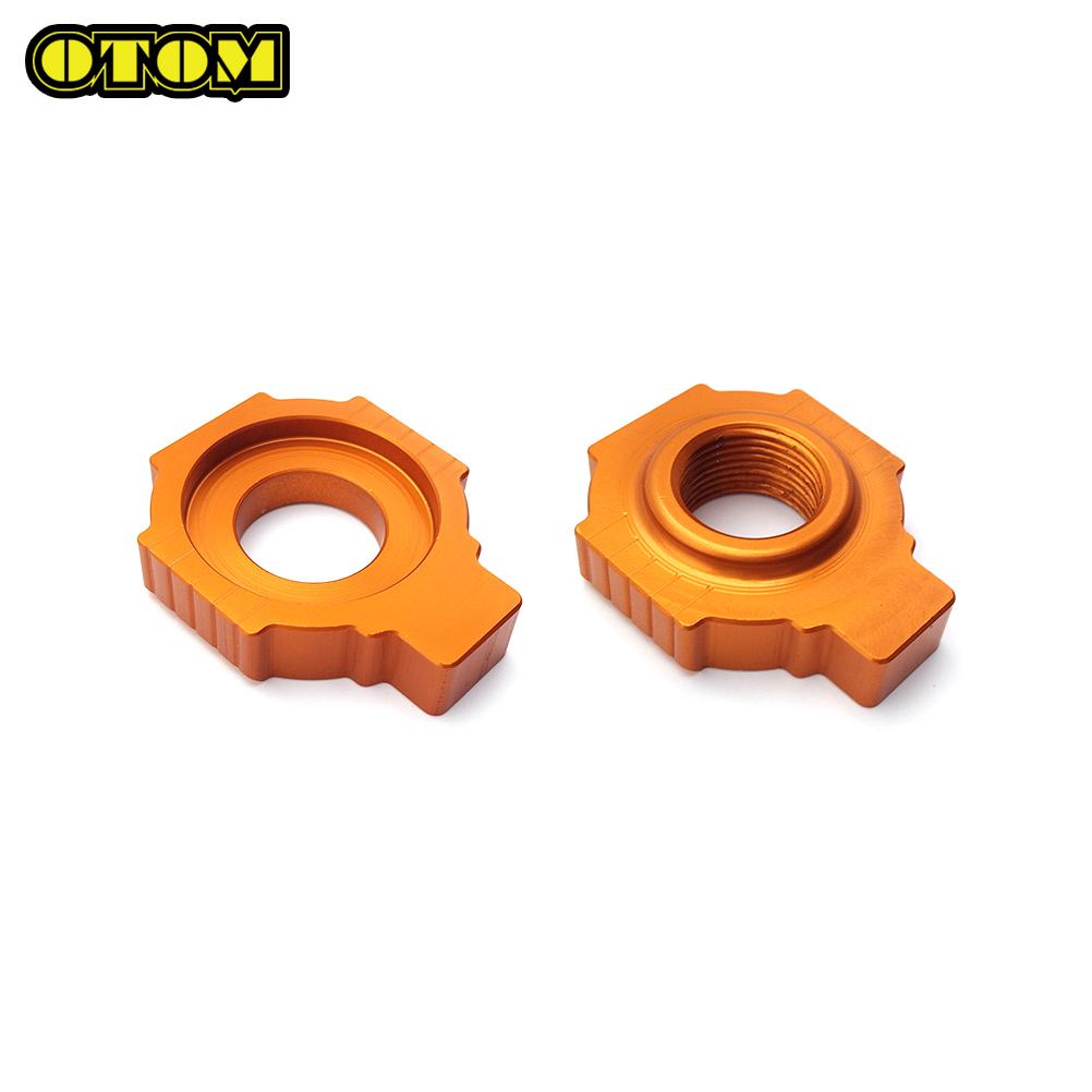 Motorcycle For KTM HUSQVARNA Axle Block Rear Wheel Chain Adjuster Regulator Sliders Tensioner EXC250 EXCF350 FC250 FE450 TE125