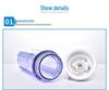 10-Inch Transparent Filter Housing with 4-Point Copper Thread for Household Water Purifiers