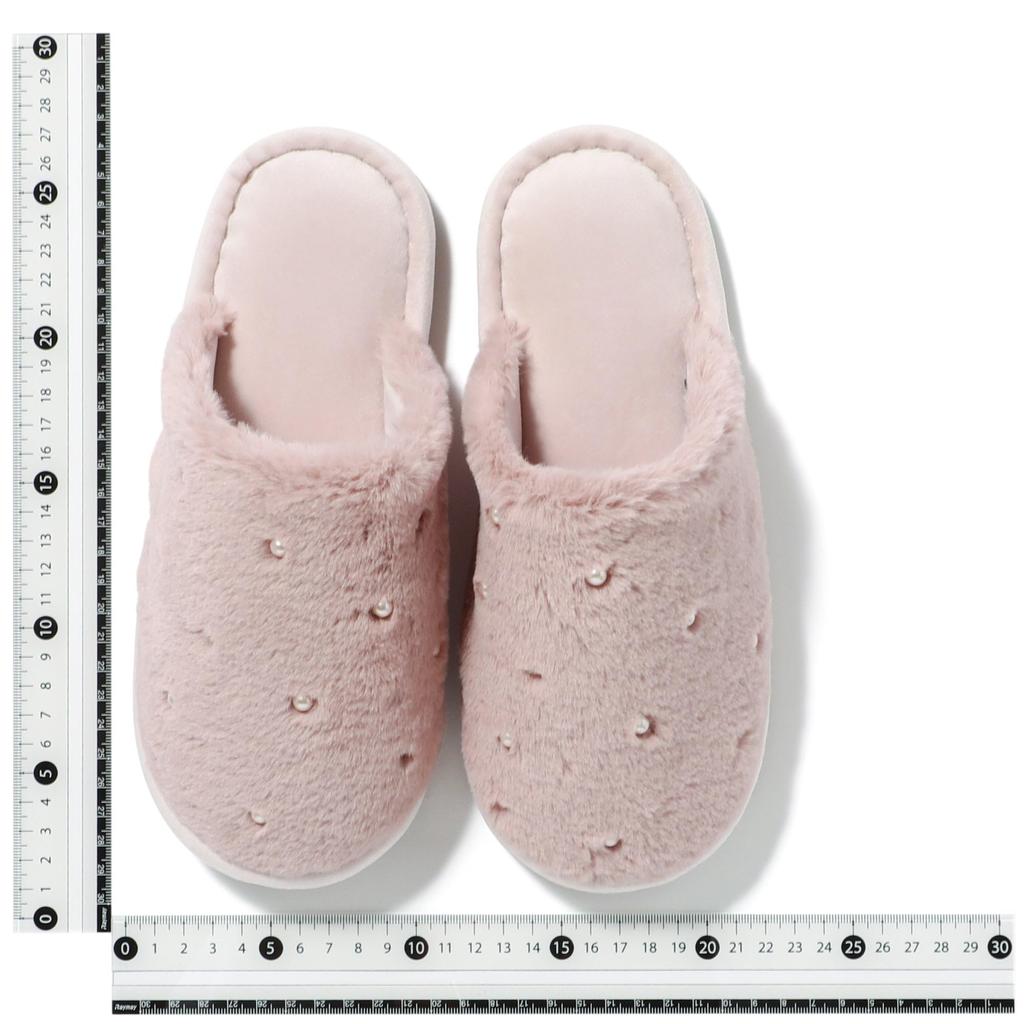 Francfranc Ecofur X Pearl Room Pink Shoes,