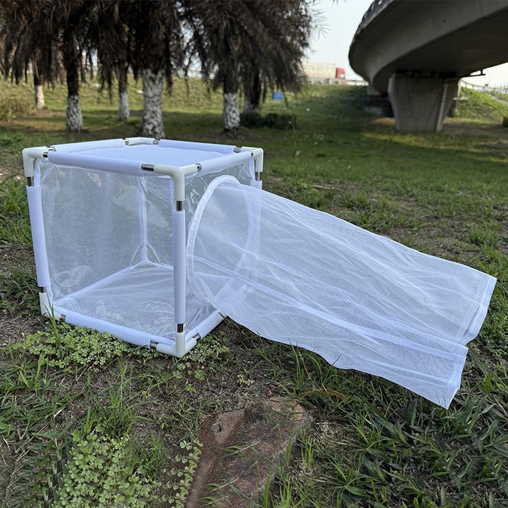 Removable Stainless Steel Frame Mesh Cage Insect Breeding Observation Cage Hatching Net Cage