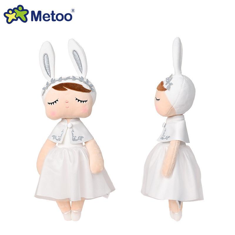 

Очаровательная кукла Metoo Анжела Шарлотта Принцесса, мягкая плюшевая игрушка, идеальный подарок на день рождения для девочки White Doll