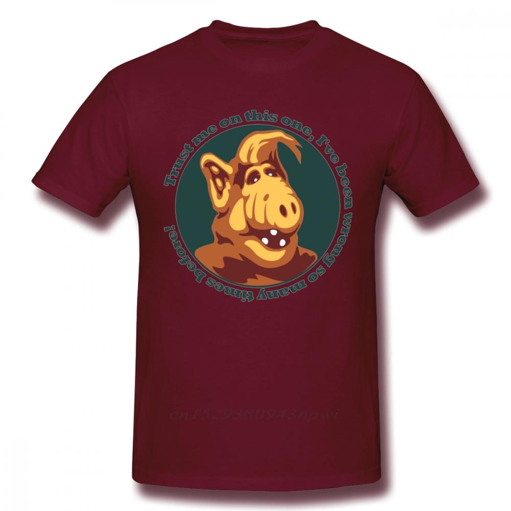 

Casual Alf Guru T Shirt High Quality Man Summer Streetwear Tee Oneck Plus Size Tshirt Christmas Gift Tshirt Cotton Fabric S