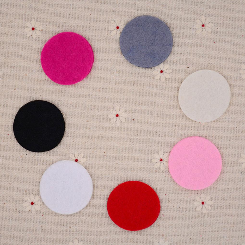 20 Pieces Non-woven Fabric Pad Base Craft Handmade Handicraft Basic Flower Patch Manual Crafting Clothing Jewelry