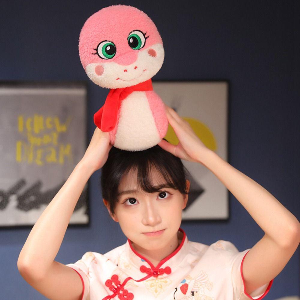 Zodiacs Snake Snake Year Plush Toy Stuffed Doll Lucky Snake Plushies Doll Kids Birthday Christmas