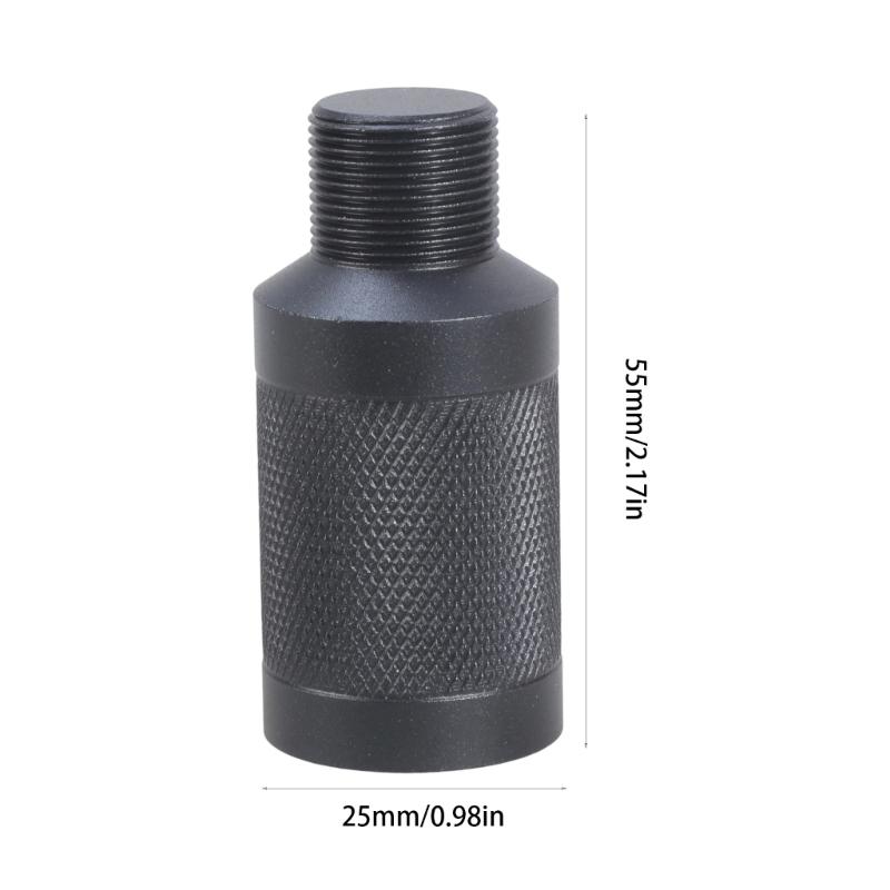 Professional Microphone Stand Adapter Aluminum Alloy Construction 3/4in-5 Female to 5/8-27 Male Thread Converter Screw