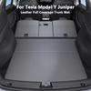 For Tesla Model Y Juniper Trunk Mat Full Coverage Trunk Both Side Guards Seat Backrest Protective Pad Cargo Liner Anti Dirty Mat