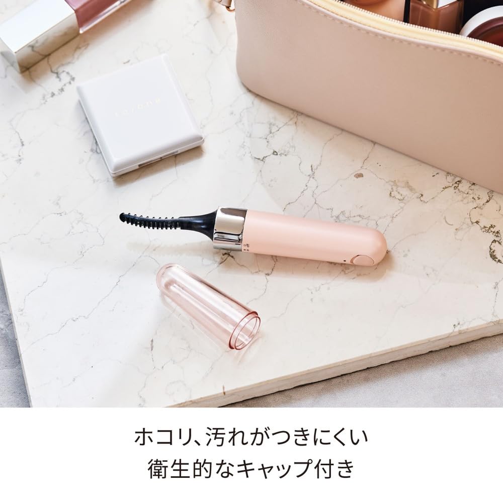 FESTINO Rechargeable Hot Eyelash Curler Rechargeable Heating Eyelash Curler for Curling and Eye with Malfunction Prevention Compact Size for Easy