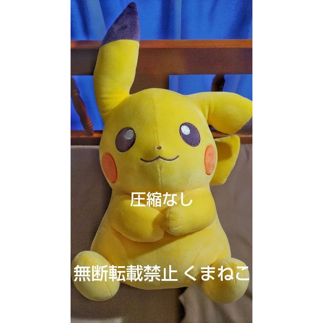 [No compression] Pokemon Mechamofugut stuffed toy Pikachu Namco limited
