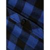 Men's Shirts Classic Plaid Casual Button Down Hooded Long Sleeved Double Pockets Shirt Hoodie Flannel Jacket Spring Autumn