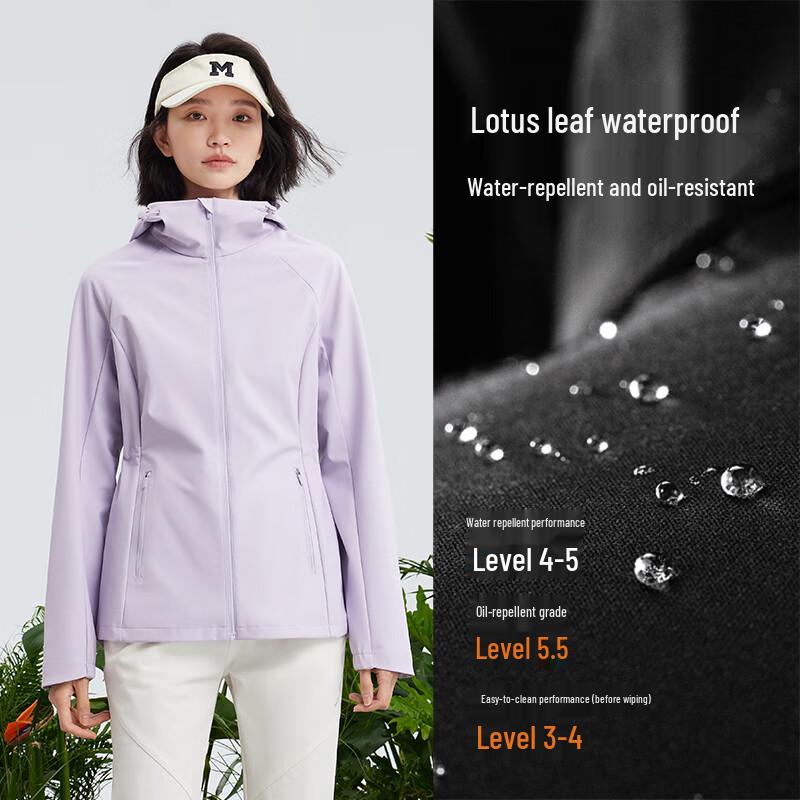 MOLY VIVI Women's Fleece-Lined Soft Shell Jacket