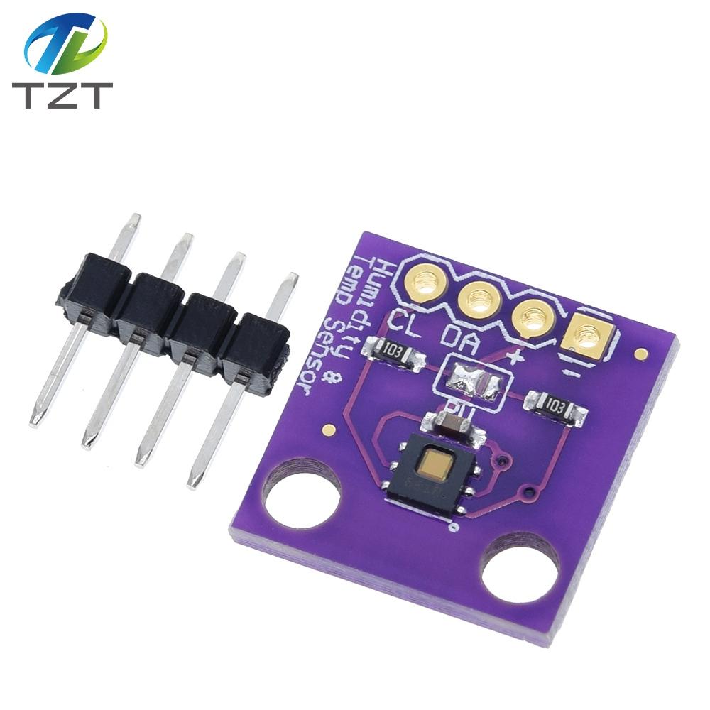 TZT 1/3PCS Temperature Humidity Sensors GY-213V-HTU21D HTU21D I2C Replace SHT21 SI7021 HDC1080 ModuleReplacement Sensors2