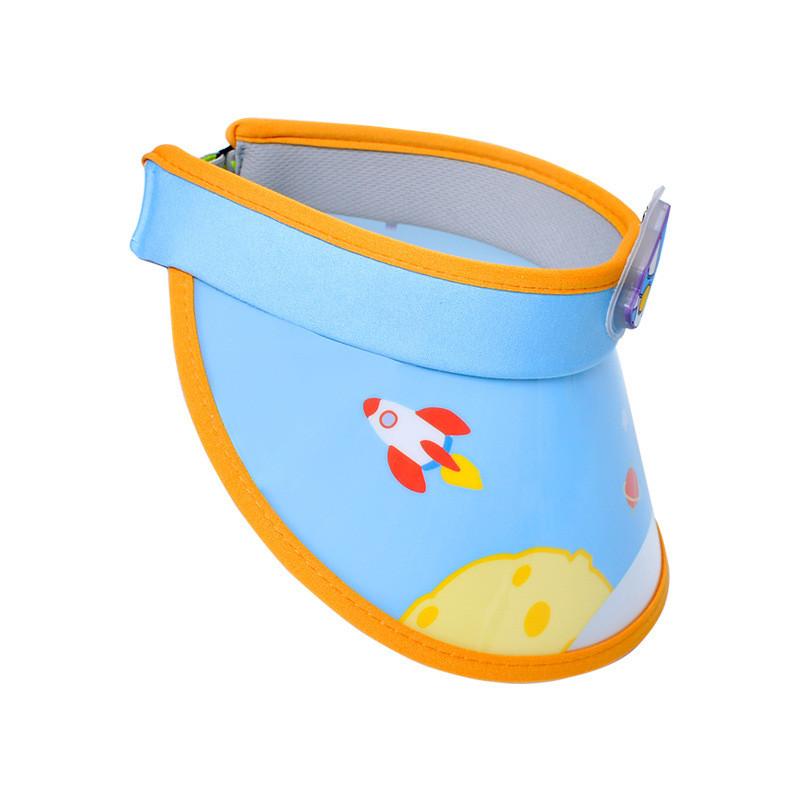 Cartoon Ultraman Summer Kids Sun Hat With Wide Brim For Outdoor Sun Protection