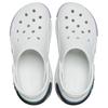 Crocs Bubble Crush Reflector Round Toe Commuter Versatile Clogs Unisex Clogs White Purple 210743-1NK