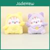 Fluffy Cat Plush Keychain Kawaii Cat Doll Perfect For Backpacks And Keys