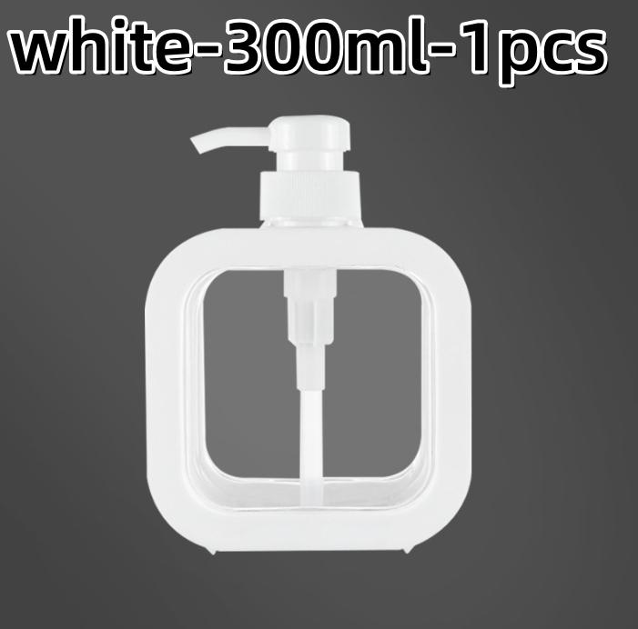 300/500ml Badkamer Zeepdispensers Hervulbare Lotion Shampoo Douchegel Houder Draagbare Reizen Dispenser Lege Bad Pomp Fles