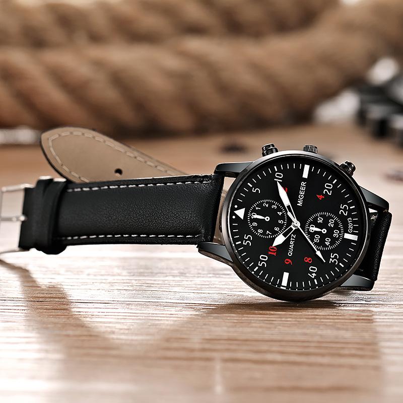 Top Brand Fashion Men Watches Luxury Man Business Quartz Wristwatch Leather Belt Casual Sports Watch Men's Clock reloj hombre
