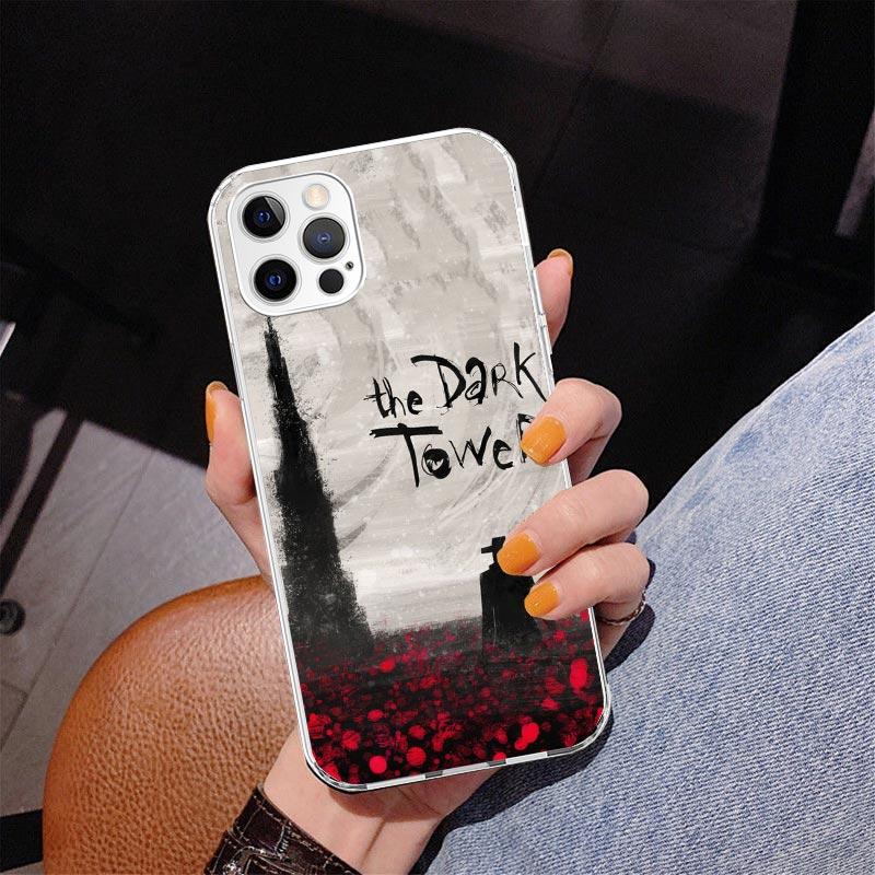 Stephen King The Dark Tower Phone Case For iPhone 13 12 Mini 11 Pro Max XS XR X SE 7 8 Plus 5S 5 6S 6 Gift Print Cover Fundas