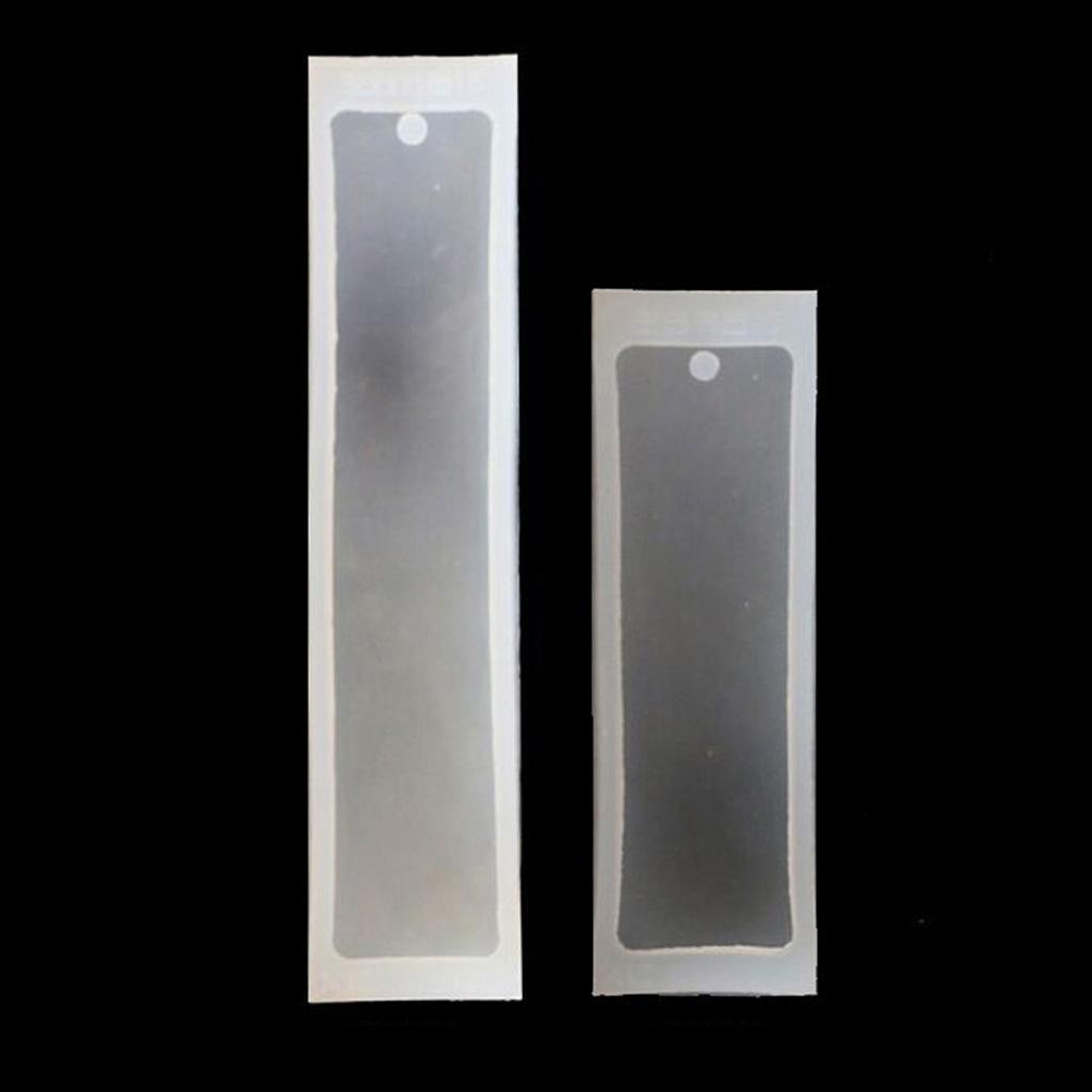 2 Pcs Bookmark Resin Mold Bookmark Silicone Mold Jewelry Diy Craft Mold 1 белый