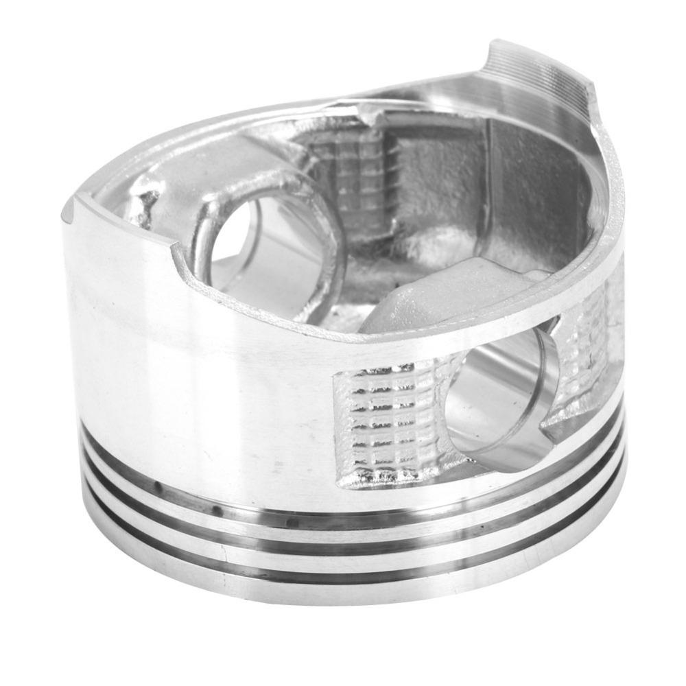 Aluminum Piston Generator Piston Kit Silver Engine Piston Replacement for For 170F GX210 Engine