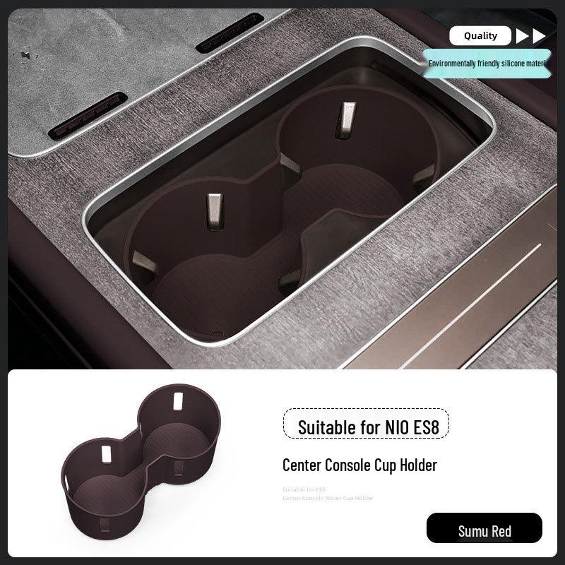 Third-Gen Silicone Cup Holder Coaster for 26 Nio ES8 Models