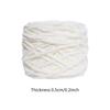 Soft Chunky Yarn Handmade Lightweight Comfortable Polyester Yarn for Bags Making Plush DIY Craft Arm Knitting Blankets