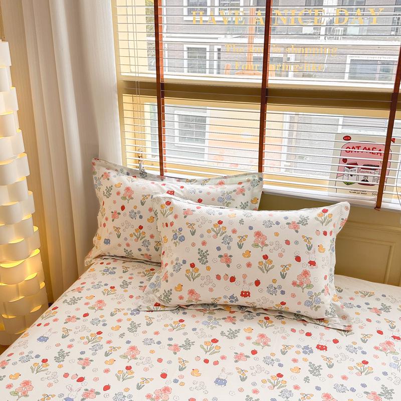 

Комплект подушек из 100% хлопка - Пара наволочек из чистого хлопка, одинарный размер, 48 см x 74 см 48×74cm (Pair)