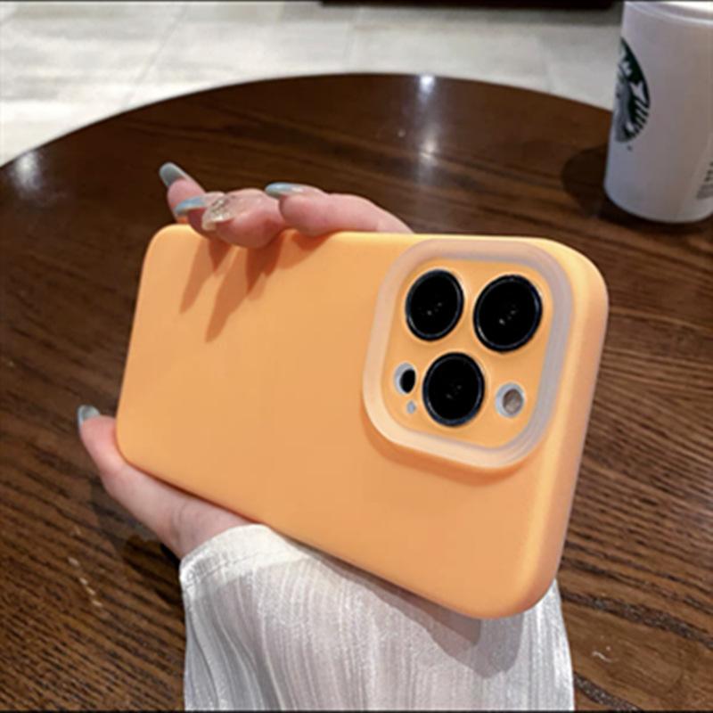 Jelly liquid silicone mobile phone case is suitable for Apple 15 soft iPhone14promax all-inclusive anti-drop protective case 13.