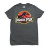 Jurassic Park New Adult T-Shirt - Classic Park Logo with White Letters