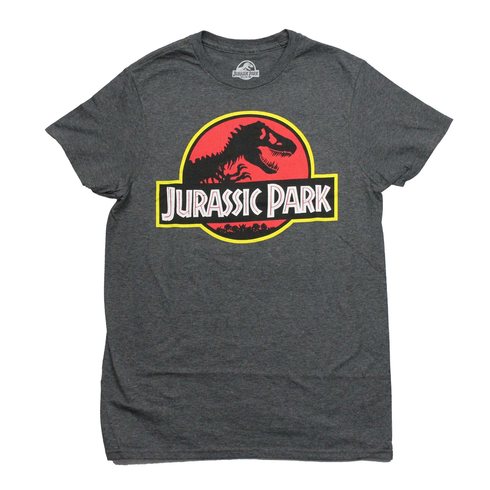 Jurassic Park New Adult T-Shirt - Classic Park Logo with White Letters XXXXL