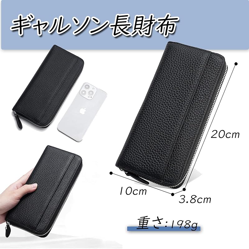 [TOEDNNQI] wallet ladies long wallet large capacity Bellows BOX type coin purse garcon Can store smartphone multifunctional wallet gift present