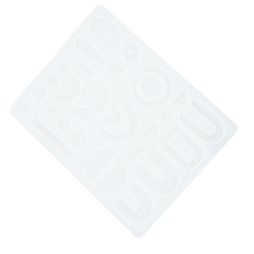 Elastic Silicone Earring Mould Reusable DIY Jewelry Mould Reusable Resin Mould DIY Jewelry Making