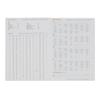 Delfonics Planner 2025 Edition (Starts October 2024) B6 Monthly Linen Planner (Pink)
