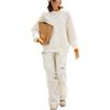 Li Ning Sports Life Collection Sweatshirt Women's Ecru AWDTC92-1