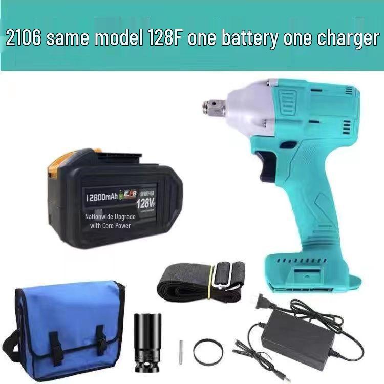 Bürstenlose elektrische Schraubenschlüssel für die Holzbearbeitung: Hohes Drehmoment Schlagbohrwerkzeug, Nur Gerät