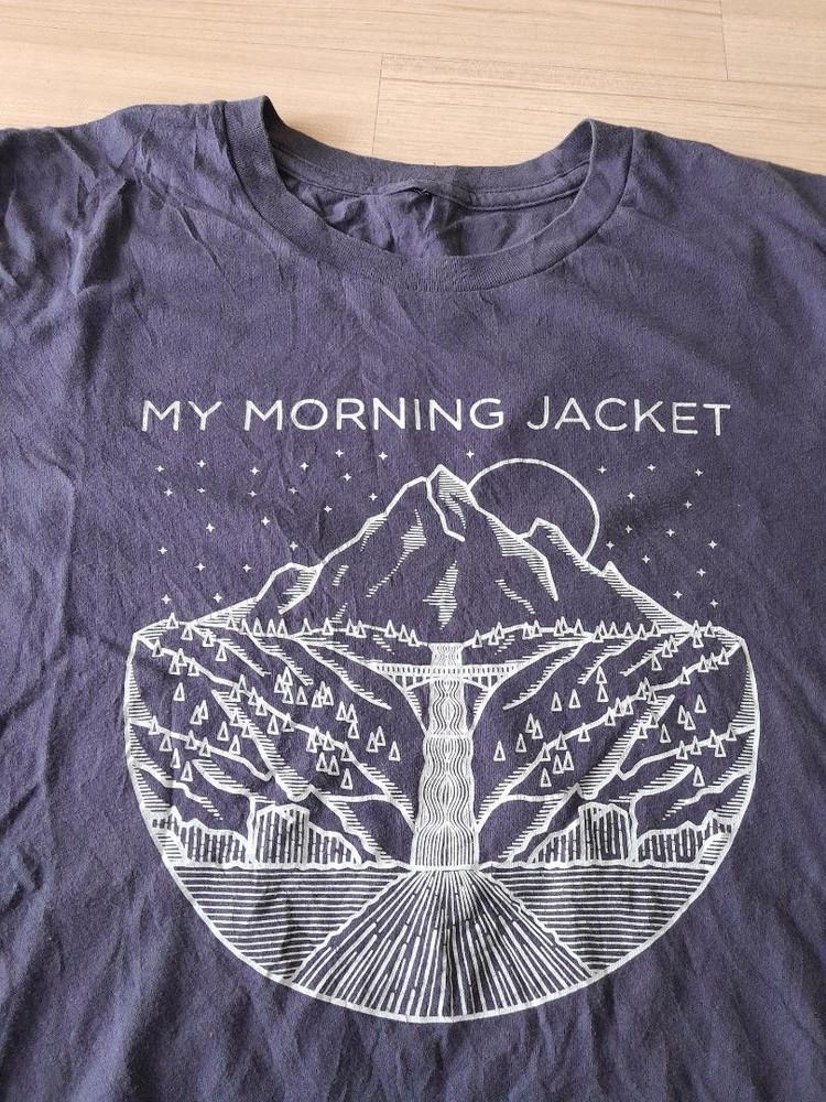 

My Morning Jacket Gift For Fans Black T-Shirt Cotton All Size Unisex T-Shirt XXL