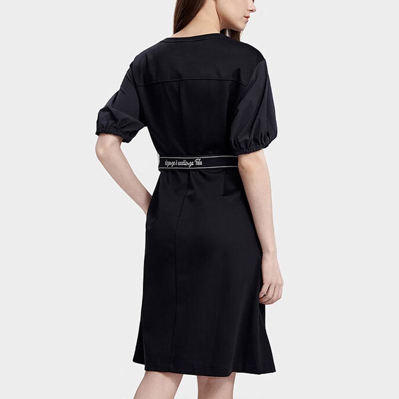 

Новое платье с коротким рукавом FILA женское, цвет легендарный синий F51W427303A-NV M