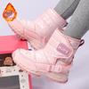 2025 Kinder Schneestiefel Winter Outdoor Jungen und Mädchen Fleece Verdickt Warm Hoher Schaft Baumwollstiefel 2025