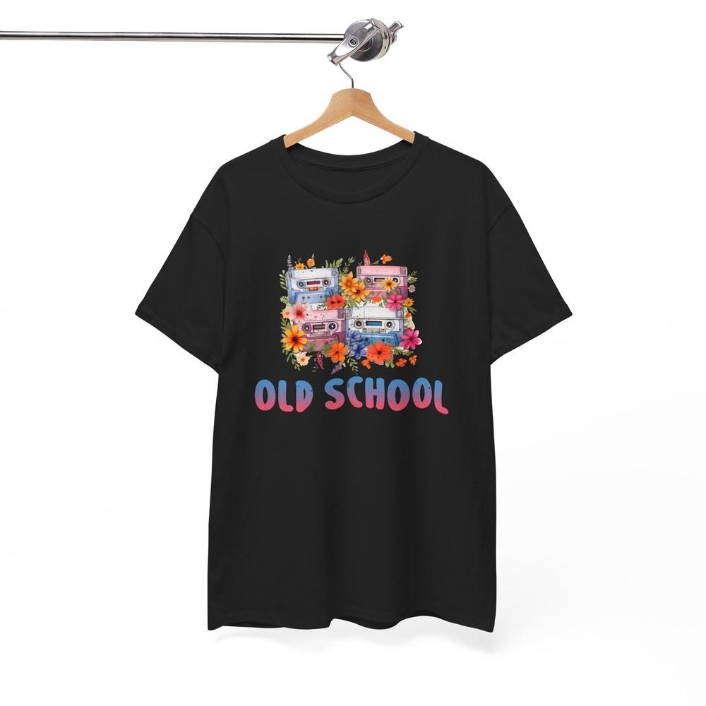 Old School Newspaper T-Shirt | Vintage 80s 90s Typography Tee | Classic Press