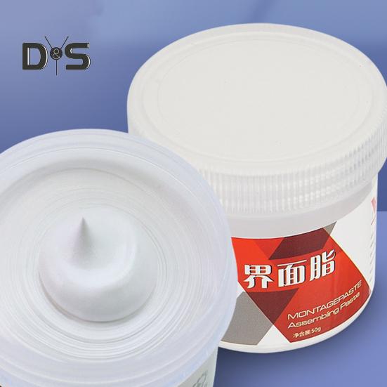 Mazací tuk na jízdní kola 50G Antikorozní Vodotěsný Mazací prostředek pro montáž silničních horských kol Spodní držák jízdního kola Péče o setrvačník Příslušenství