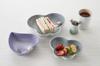 Le Creuset Sphere Butterfly Silver Heat and Cold Microwave and Oven Perfect As a Gift or Celebration Japanese Dish, Small, Blue, Resistant, Safe,