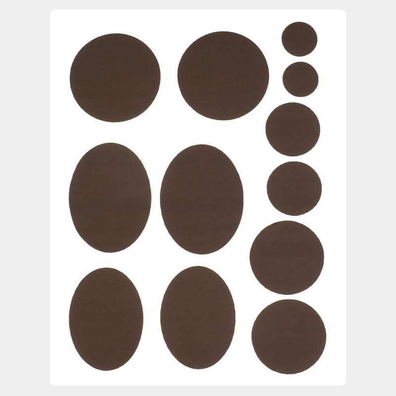 1Set Self-Adhesive Clothing Repair Patches Assorted Shapes Universal Durable Fabric Fixes For Down Jackets And Garments