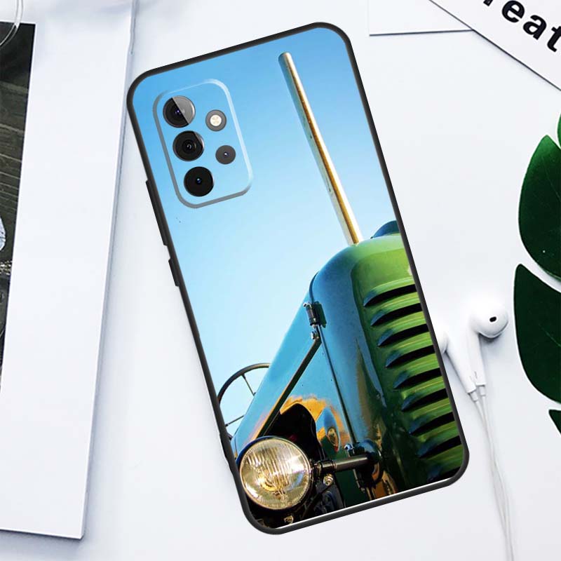 Farm Vehicle Tractor For Samsung Galaxy A13 A53 A33 A54 A34 A14 A55 A35 A15 A05 A06 A16 A22 A32 A52 Phone Case